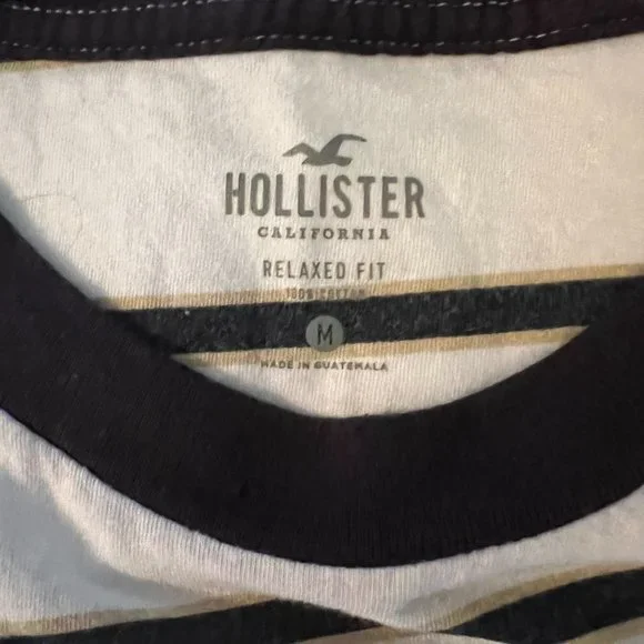 Mens Hollister Striped shirt - Picture 2 of 2